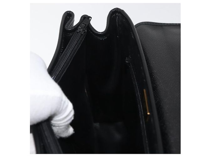 Autre Marque Borsa MORABITO in pelle nera e oro Auth 178828A Nero D'oro - vista 24