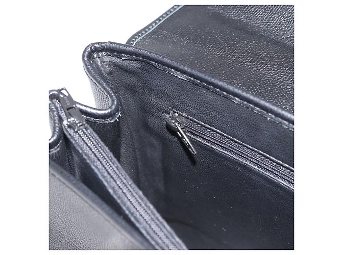 Autre Marque Borsa MORABITO in pelle nera e oro Auth 178828A Nero D'oro - vista 25