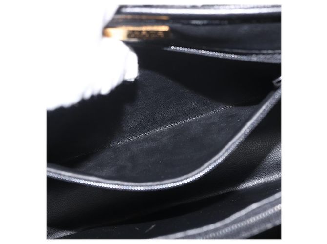 Autre Marque Borsa MORABITO in pelle nera e oro Auth 178828A Nero D'oro - vista 26