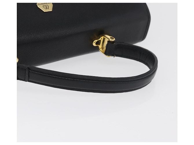 Autre Marque Borsa MORABITO in pelle nera e oro Auth 178828A Nero D'oro - vista 7