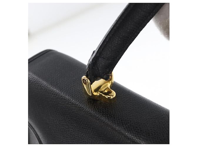 Autre Marque Borsa MORABITO in pelle nera e oro Auth 178828A Nero D'oro - vista 9