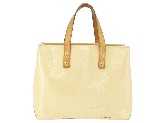 LOUIS VUITTON Borsa Monogram Vernis Reade PM Gris M91145 LV Auth BA12523 Grigio - vista 2
