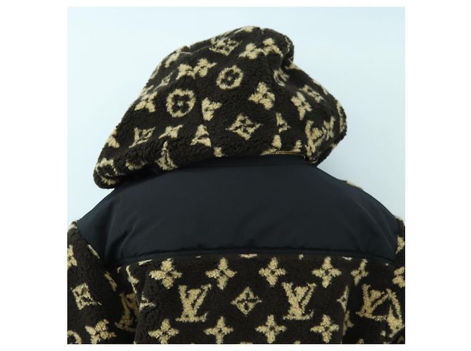LOUIS VUITTON Monogram Bore Jacke 23SS Braun LV Auth 179166SAM - Ansicht 11