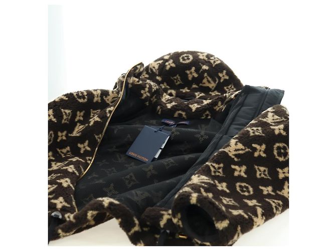LOUIS VUITTON Monogram Bore Jacke 23SS Braun LV Auth 179166SAM - Ansicht 12
