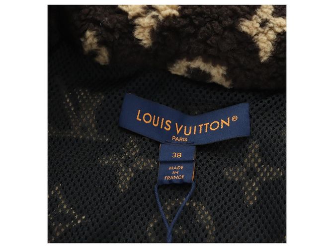 LOUIS VUITTON Monogram Bore Jacke 23SS Braun LV Auth 179166SAM - Ansicht 13