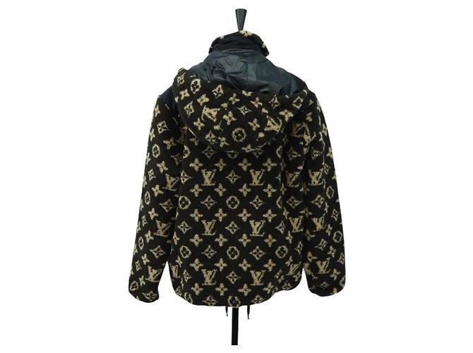 LOUIS VUITTON Monogram Bore Jacke 23SS Braun LV Auth 179166SAM - Ansicht 2