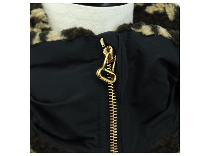 LOUIS VUITTON Monogram Bore Jacke 23SS Braun LV Auth 179166SAM - Ansicht 8