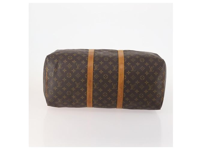 LOUIS VUITTON Borsa Boston Monogram Keepall 50 M41426 LV Auth bs34609 Monogramma - vista 5