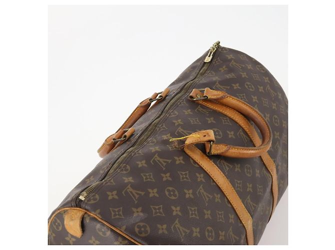 LOUIS VUITTON Borsa Boston Monogram Keepall 50 M41426 LV Auth bs34609 Monogramma - vista 6