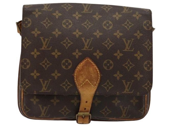 LOUIS VUITTON Borsa a Spalla Monogram Cartouchiere GM M51252 LV Auth 177596 Monogramma - vista 13