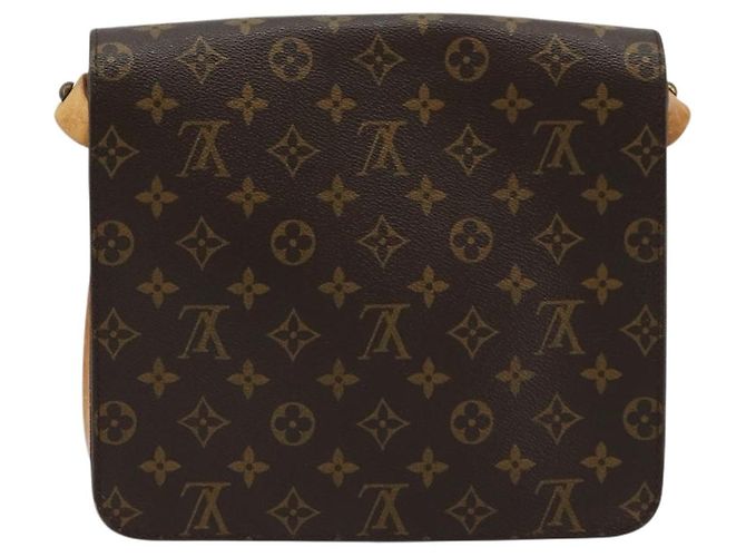 LOUIS VUITTON Borsa a Spalla Monogram Cartouchiere GM M51252 LV Auth 177596 Monogramma - vista 2