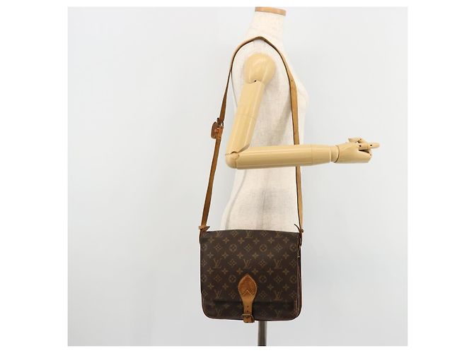 LOUIS VUITTON Borsa a Spalla Monogram Cartouchiere GM M51252 LV Auth 177596 Monogramma - vista 24