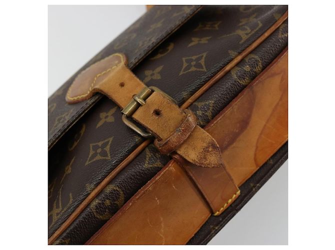 LOUIS VUITTON Borsa a Spalla Monogram Cartouchiere GM M51252 LV Auth 177596 Monogramma - vista 9