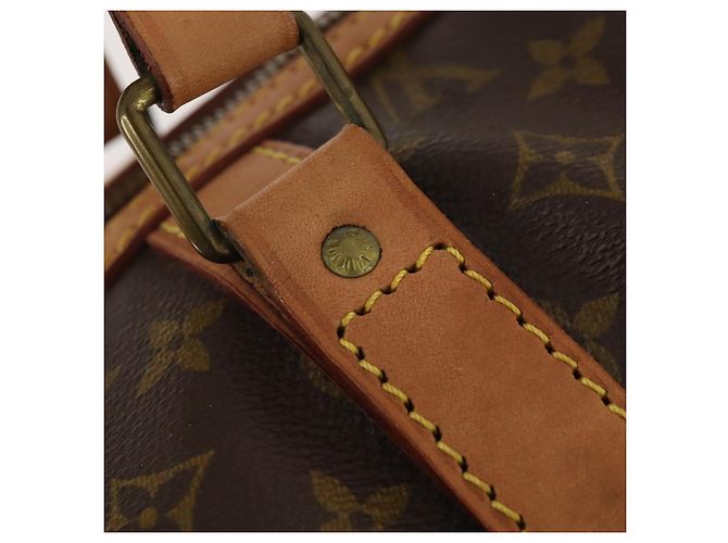 LOUIS VUITTON Monogram Sac Souple 45 Boston Bag M41624 LV Auth YKZ1605 Monogramma - vista 17