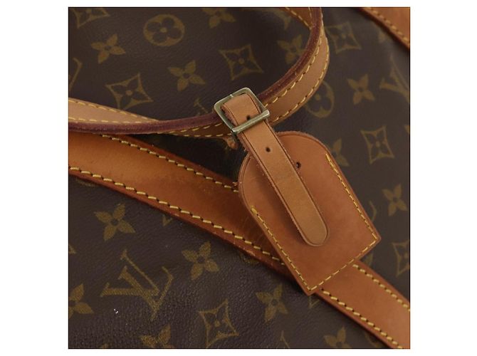 LOUIS VUITTON Monogram Sac Souple 45 Boston Bag M41624 LV Auth YKZ1605 Monogramma - vista 19