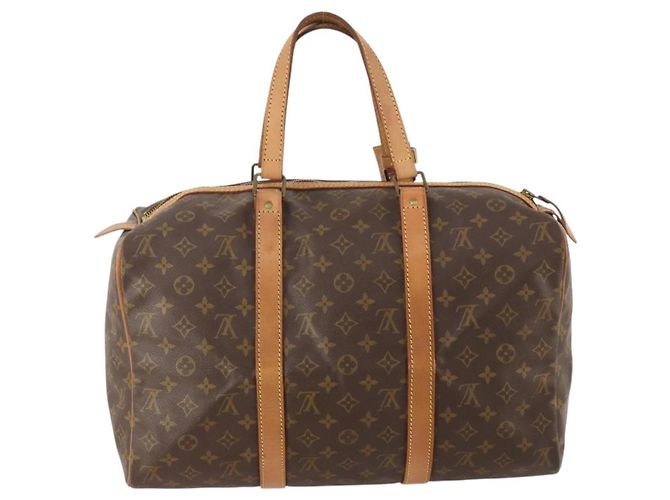 LOUIS VUITTON Monogram Sac Souple 45 Boston Bag M41624 LV Auth YKZ1605 Monogramma - vista 2