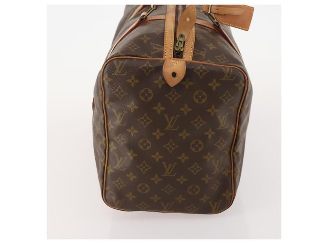 LOUIS VUITTON Monogram Sac Souple 45 Boston Bag M41624 LV Auth YKZ1605 Monogramma - vista 4