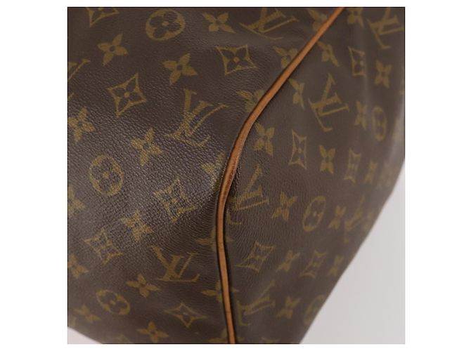 LOUIS VUITTON Monogram Sac Souple 45 Boston Bag M41624 LV Auth YKZ1605 Monogramma - vista 9