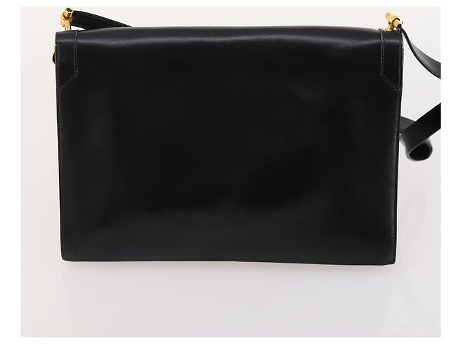 Borsa Christian Dior Honeycomb Canvas Pelle PVC 5 Set Nero Marrone Auth fm5352 Blu navy - vista 23