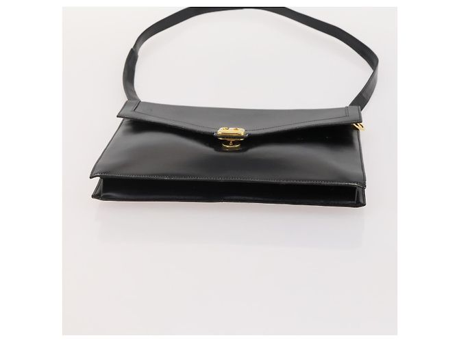Borsa Christian Dior Honeycomb Canvas Pelle PVC 5 Set Nero Marrone Auth fm5352 Blu navy - vista 26