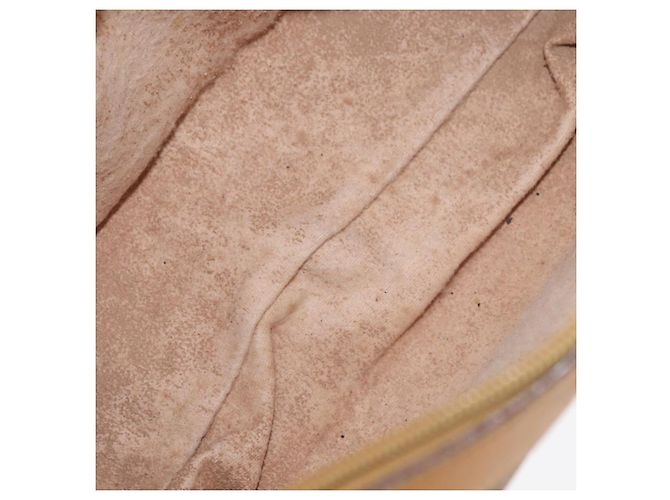 Borsa GUCCI Micro GG Supreme in PVC Beige Oro 002 115 0165 Auth 179378 D'oro - vista 10