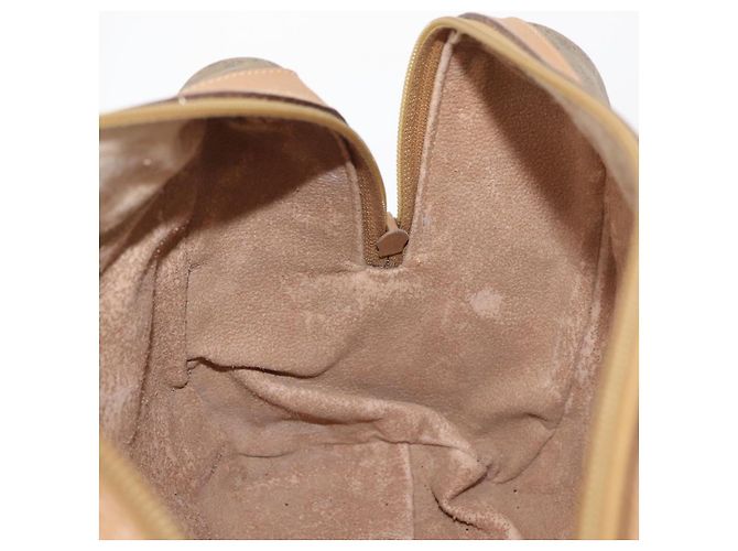 Borsa GUCCI Micro GG Supreme in PVC Beige Oro 002 115 0165 Auth 179378 D'oro - vista 20