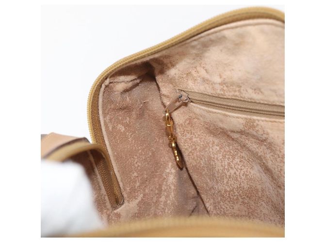 Borsa GUCCI Micro GG Supreme in PVC Beige Oro 002 115 0165 Auth 179378 D'oro - vista 22