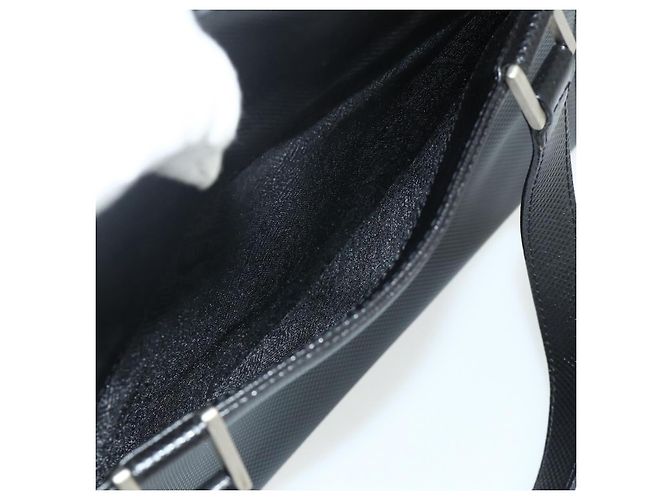Borsa BOTTEGA VENETA in pelle nera argento Auth ka4346 Nero - vista 24
