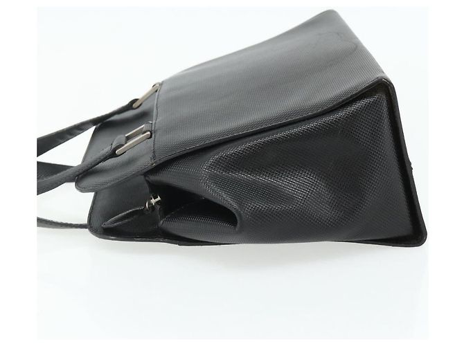 Borsa BOTTEGA VENETA in pelle nera argento Auth ka4346 Nero - vista 3