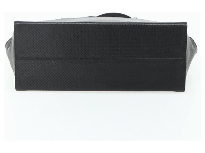 Borsa BOTTEGA VENETA in pelle nera argento Auth ka4346 Nero - vista 5