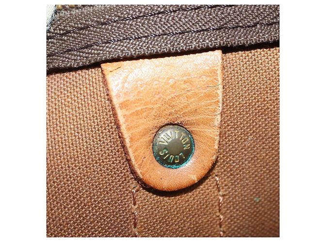 LOUIS VUITTON Monogram Keepall 50 Boston Bag M41426 LV Auth bs35015 Monogramma - vista 12