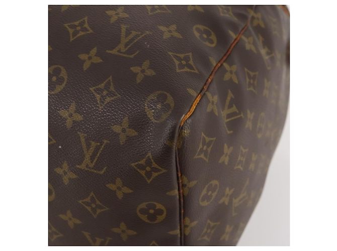 LOUIS VUITTON Monogram Keepall 50 Boston Bag M41426 LV Auth bs35015 Monogramma - vista 14