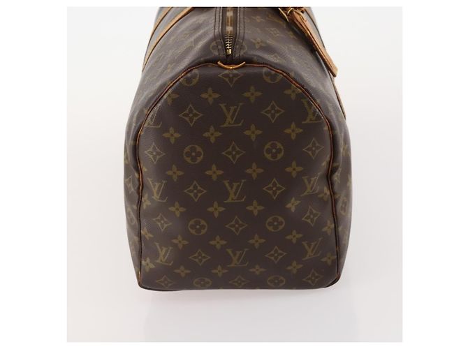 LOUIS VUITTON Monogram Keepall 50 Boston Bag M41426 LV Auth bs35015 Monogramma - vista 4