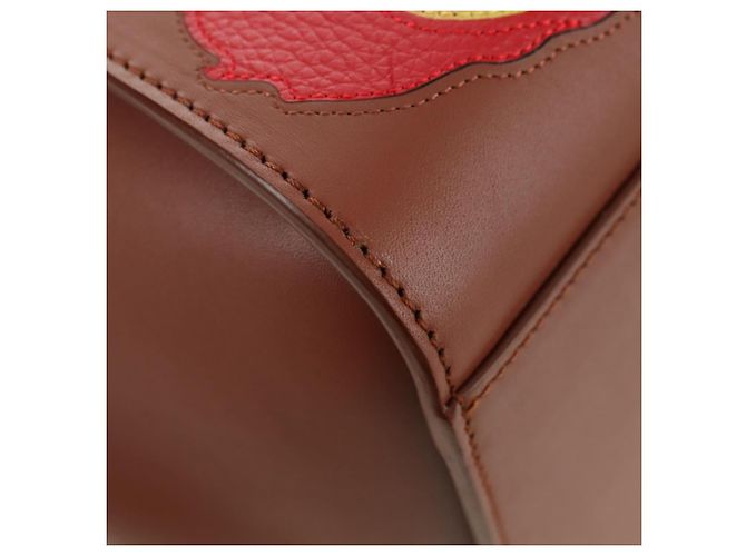 LOEWE × Ghibli Howl's Hammock Calcifer Bag Pelle 2way Oro Autentico 167309SM - vista 16