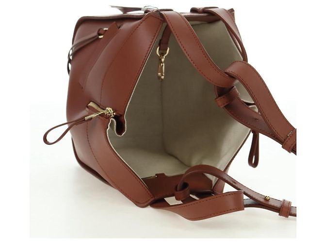 LOEWE × Ghibli Howl's Hammock Calcifer Bag Pelle 2way Oro Autentico 167309SM - vista 6