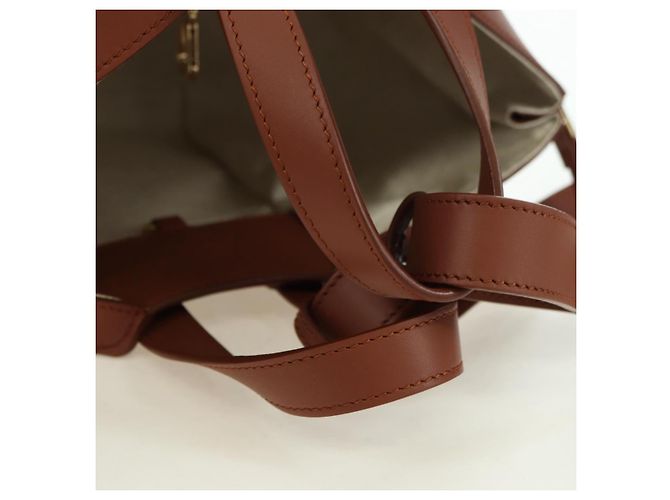LOEWE × Ghibli Howl's Hammock Calcifer Bag Pelle 2way Oro Autentico 167309SM - vista 7