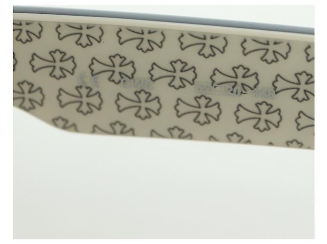 Occhiali da sole Chrome Hearts BS Flare BANGADANG II plastica Nero Auth 176795SM - vista 12