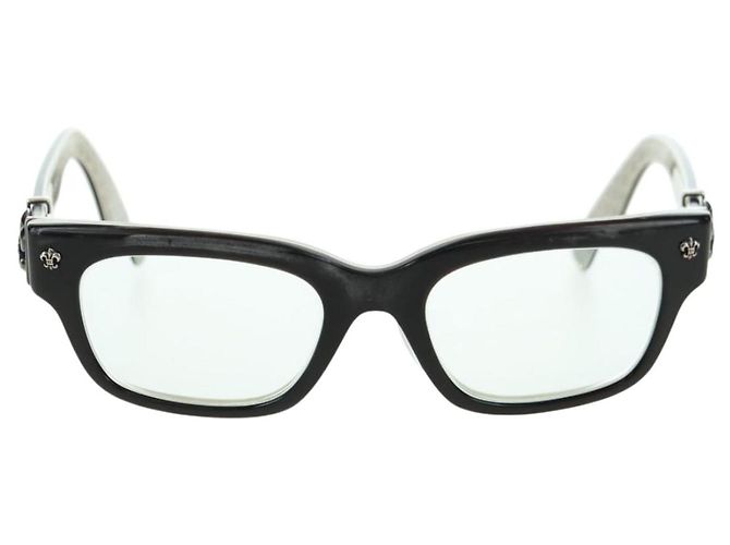 Occhiali da sole Chrome Hearts BS Flare BANGADANG II plastica Nero Auth 176795SM - vista 13