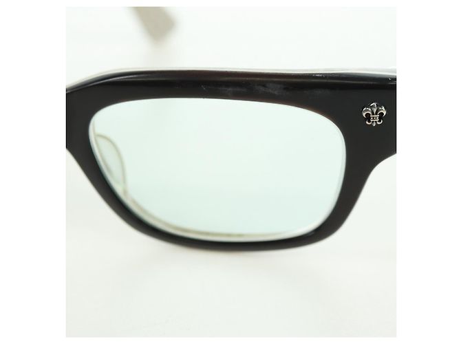 Occhiali da sole Chrome Hearts BS Flare BANGADANG II plastica Nero Auth 176795SM - vista 14