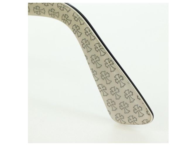 Occhiali da sole Chrome Hearts BS Flare BANGADANG II plastica Nero Auth 176795SM - vista 19