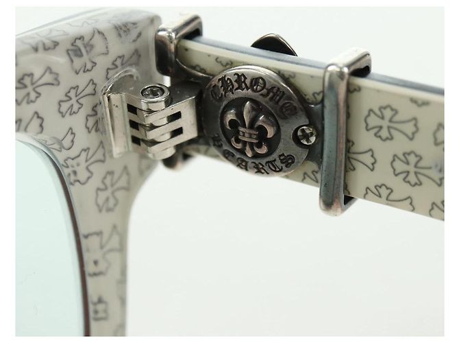 Occhiali da sole Chrome Hearts BS Flare BANGADANG II plastica Nero Auth 176795SM - vista 22