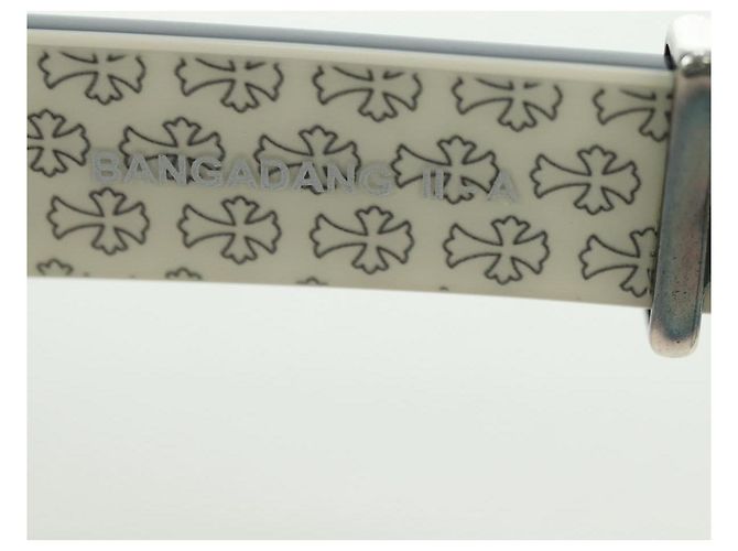 Occhiali da sole Chrome Hearts BS Flare BANGADANG II plastica Nero Auth 176795SM - vista 28