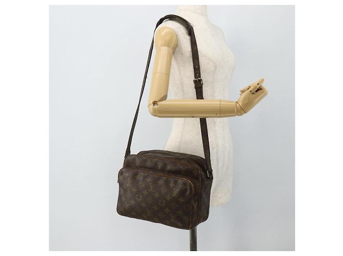 LOUIS VUITTON Borsa a Spalla Monogram Nile M45244 LV Auth 178759 Monogramma - vista 20