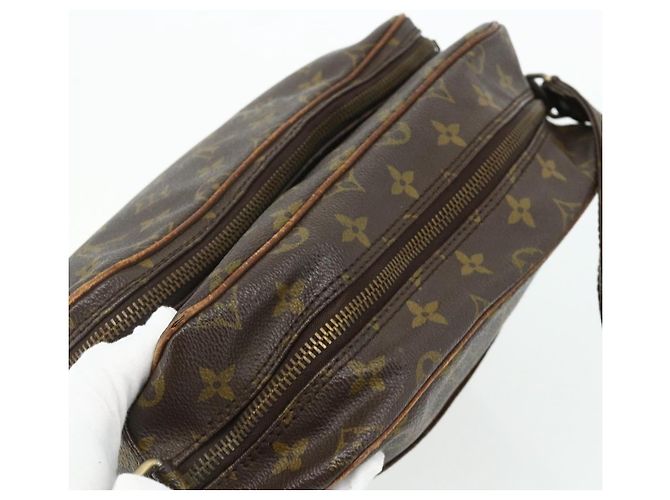 LOUIS VUITTON Borsa a Spalla Monogram Nile M45244 LV Auth 178759 Monogramma - vista 6