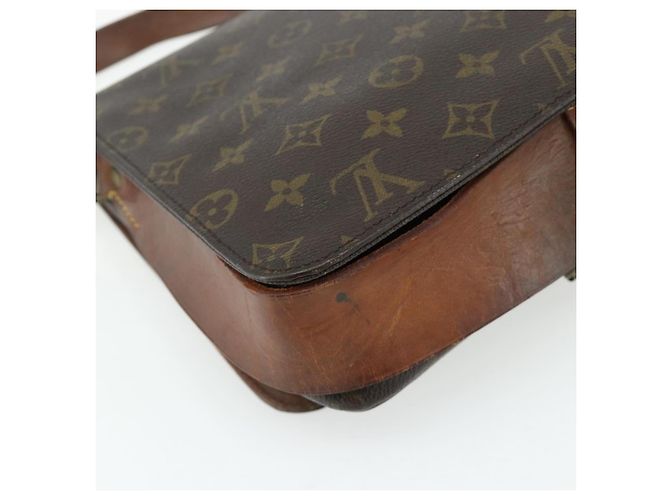 LOUIS VUITTON Monogram Cartouchiere GM Shoulder Bag M51252 LV Auth 178716 Monogramma - vista 17