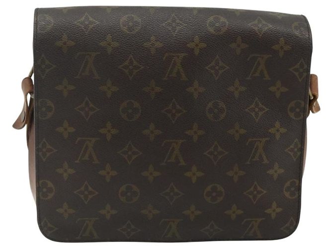 LOUIS VUITTON Monogram Cartouchiere GM Shoulder Bag M51252 LV Auth 178716 Monogramma - vista 2