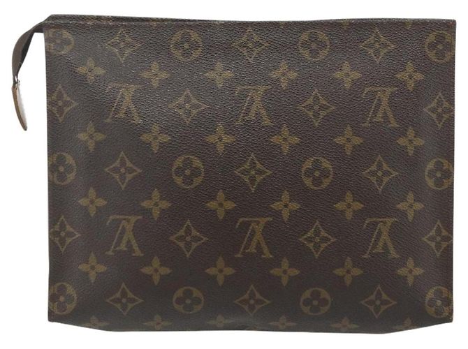LOUIS VUITTON Monogram Poche Toilette 26 Pouch M47542 LV Auth 179484 Monograma - vista 2