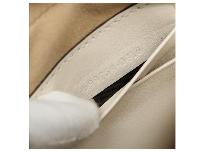 GUCCI Marmont Chain Shoulder Bag Leather Pink Gold white 699759 Auth ka4341SM Rosa Bianco D'oro - vista 10