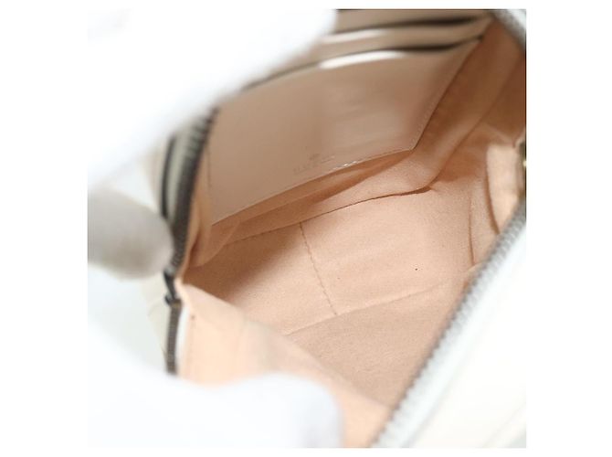 GUCCI Marmont Chain Shoulder Bag Leather Pink Gold white 699759 Auth ka4341SM Rosa Bianco D'oro - vista 9