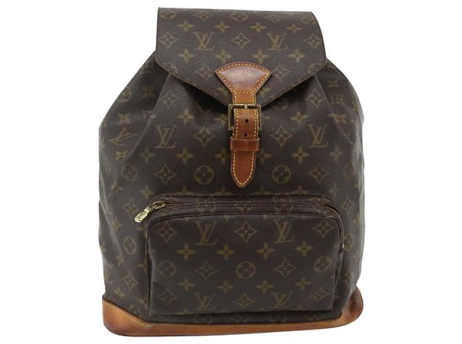 LOUIS VUITTON Monogram Montsouris GM Rucksack M51135 LV Auth hk3755 Monogramm - Ansicht 13